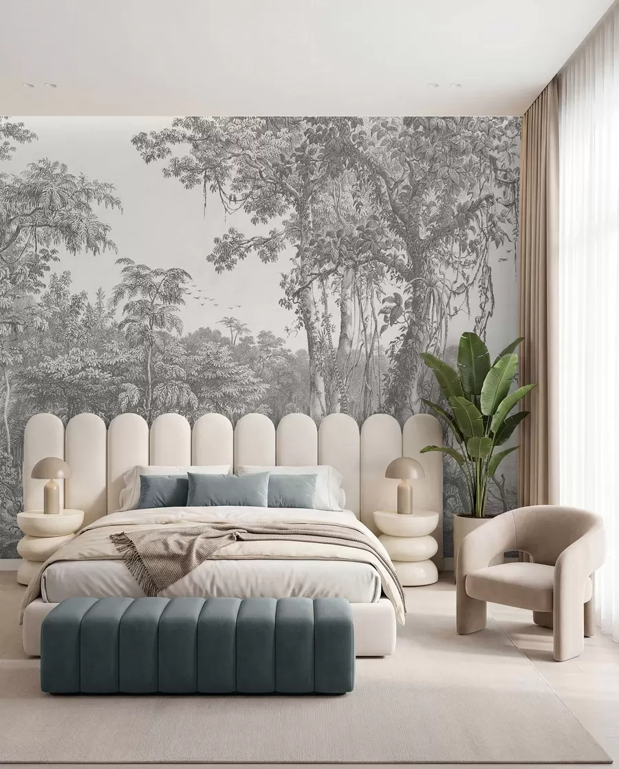 murales de pared Estudio del bosque u95795
