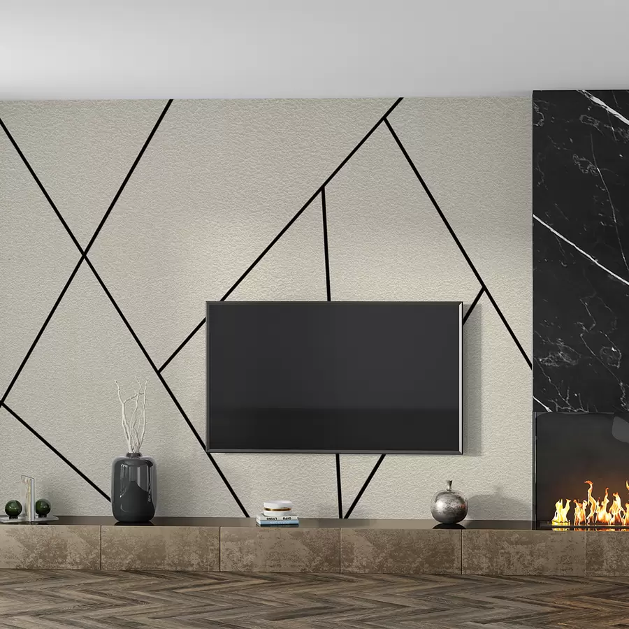 murales de pared Cruces en la pared, estilo minimalista u11256