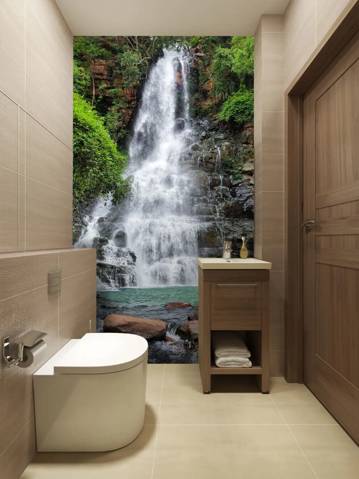 murales de pared Cascada tropical u15856