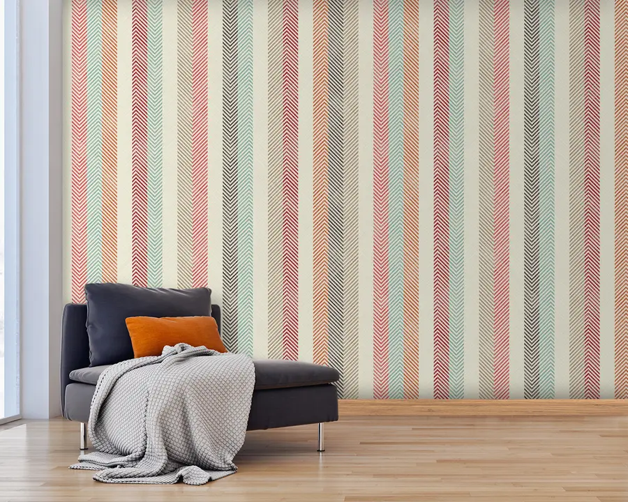 murales de pared patrón de rayas u96798