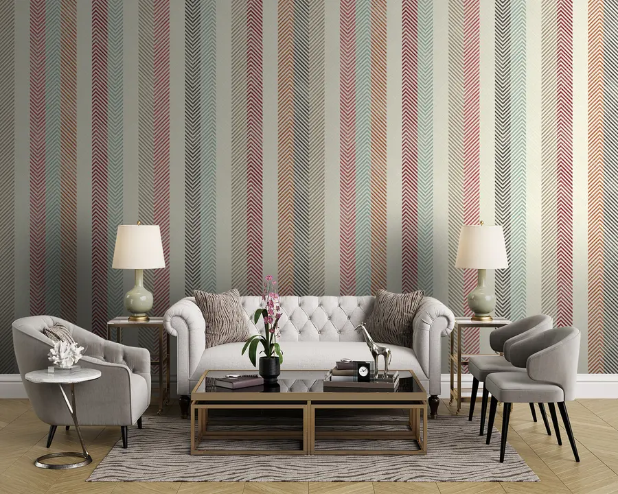 murales de pared patrón de rayas u96798