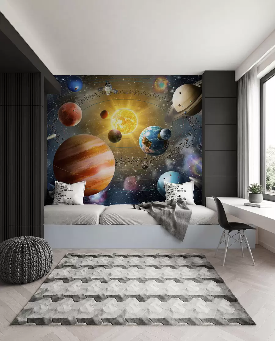 murales de pared Viaje entre planetas u97222