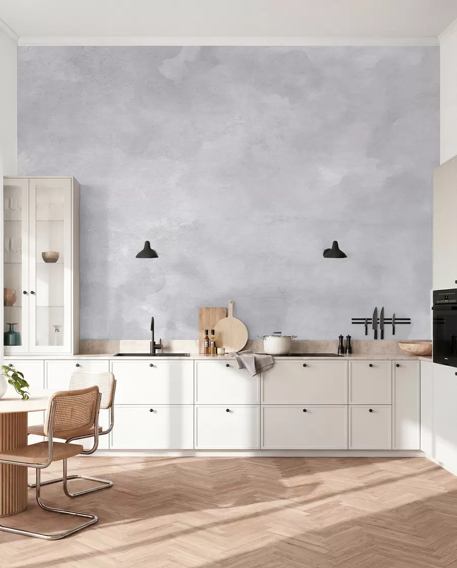 murales de pared Hormigón ahumado gris u97232