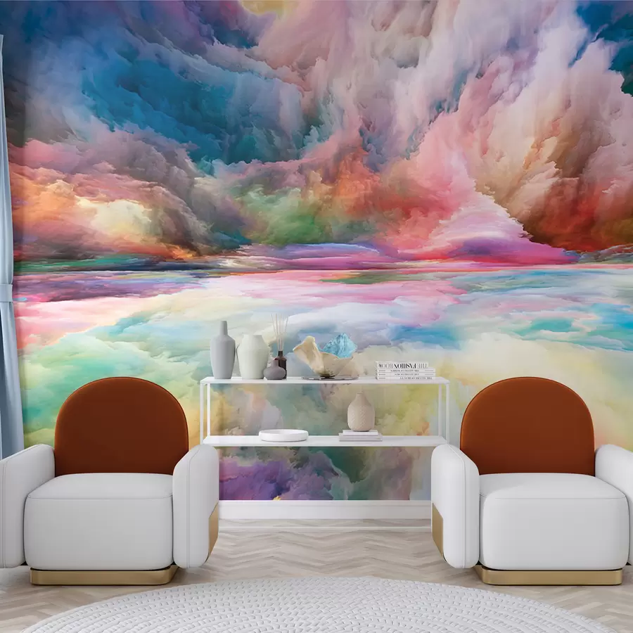 murales de pared País de los sueños colorido u97019