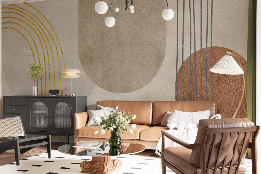 murales de pared Patrón bohemio abstracto u97255