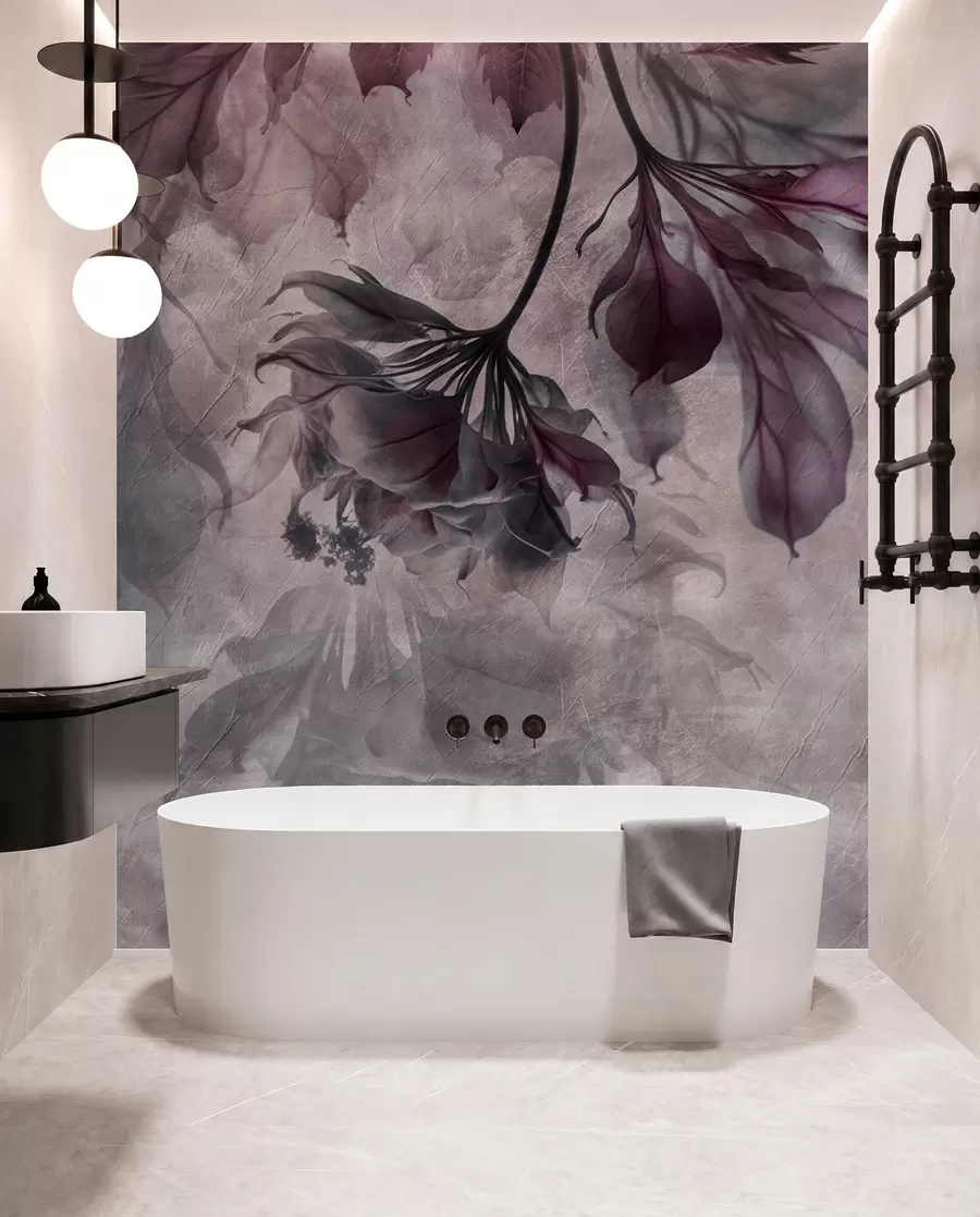 murales de pared Ramas en sombra ciruela u93927v3