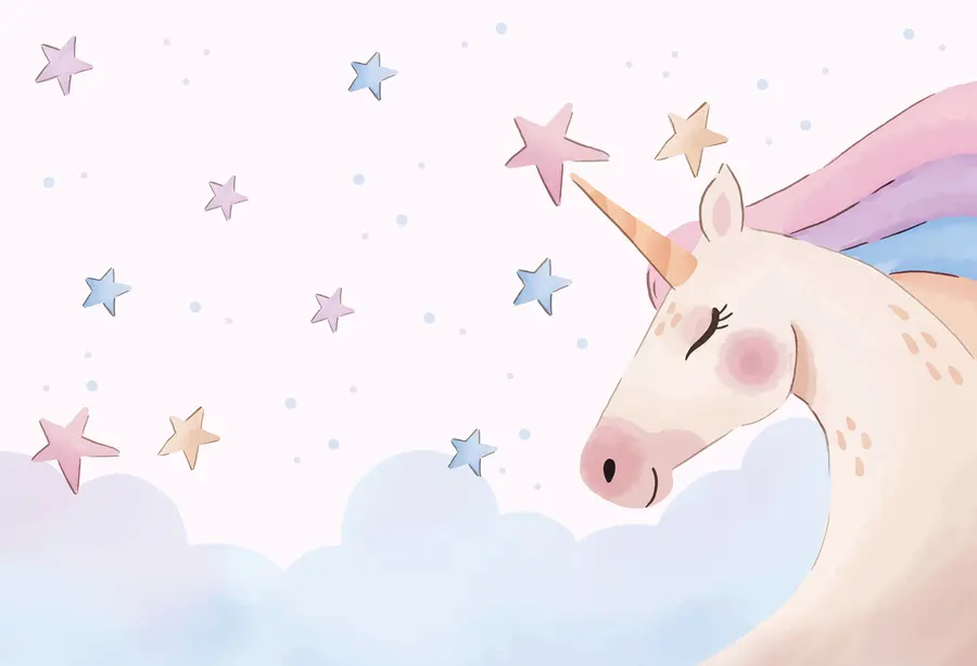 murales de pared Unicornio u97532