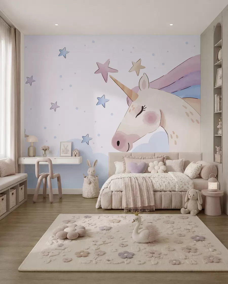 murales de pared Unicornio u97532