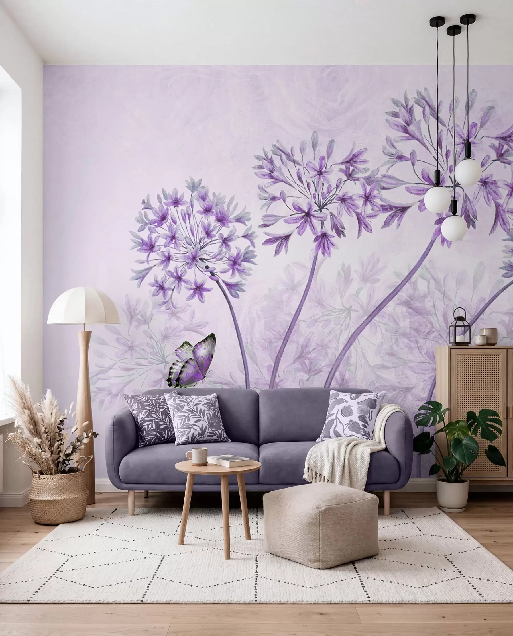 murales de pared Flores y ensueño u35495v3