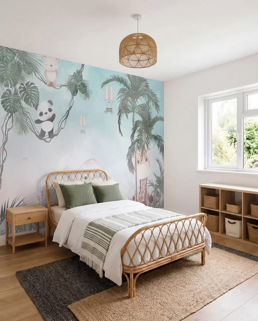 murales de pared Simpáticos animales para la habitación de los niños u98167