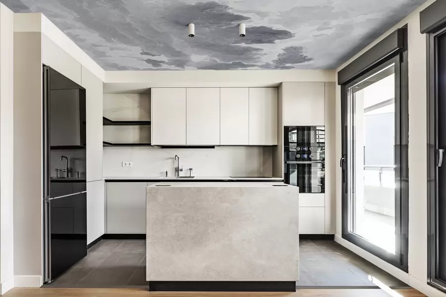 murales de pared Nubes grises u98797