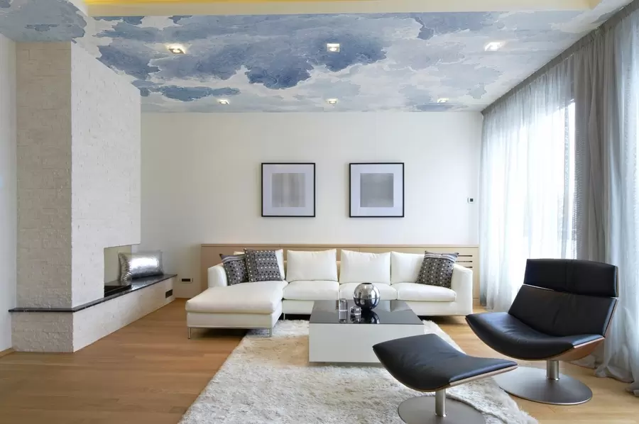 murales de pared Nubes azules u98797v2