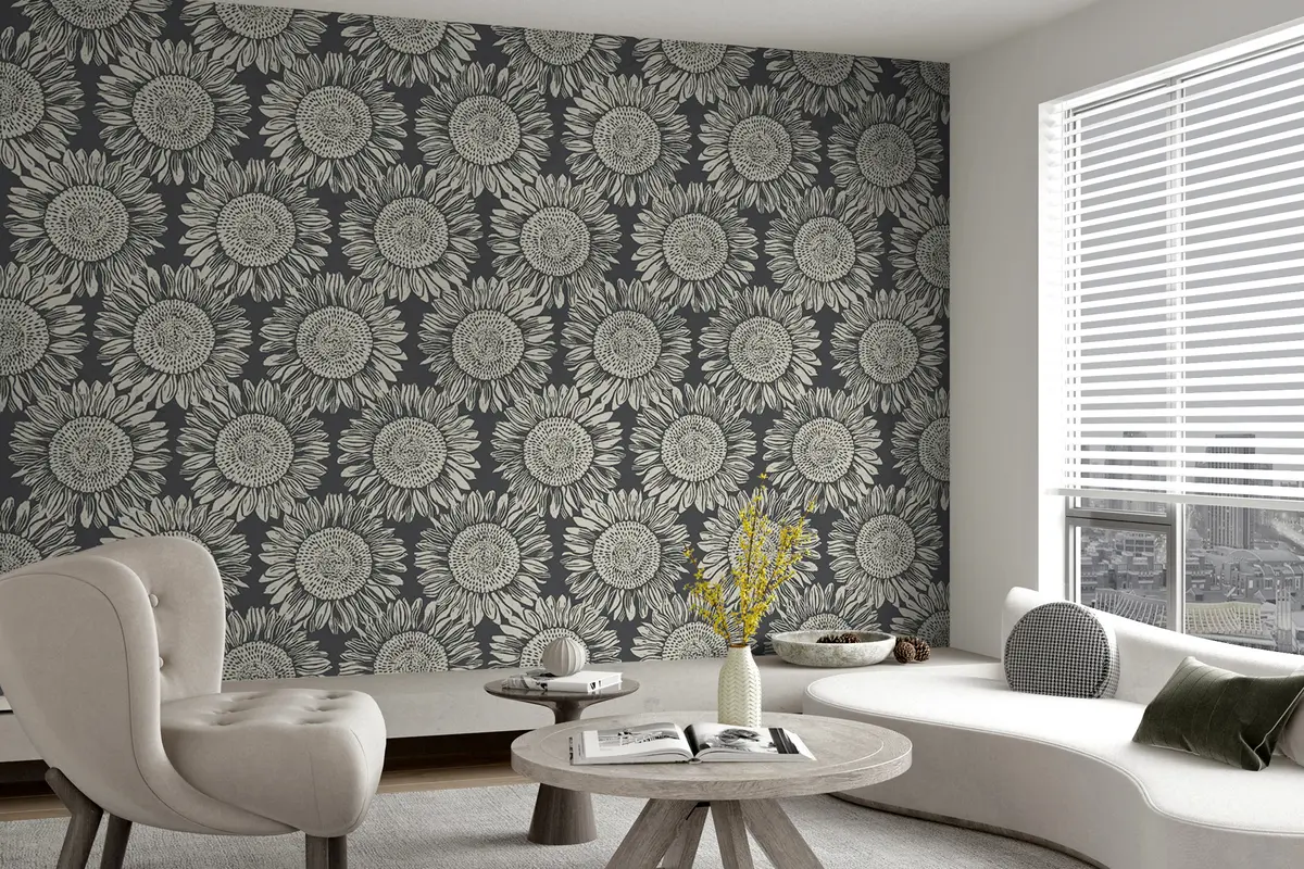 murales de pared Delicados girasoles u99142v1