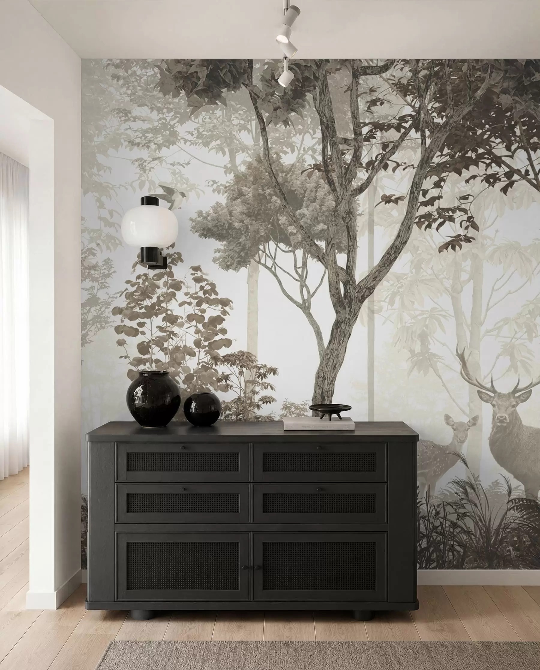 murales de pared Bosque mágico u72134d1