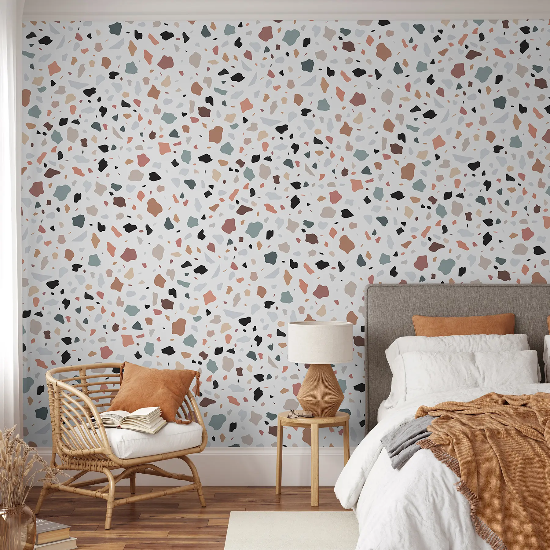 murales de pared Mosaico de terrazo u99671