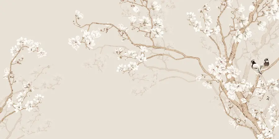 murales de pared Magnolio en el jardín u25842d2