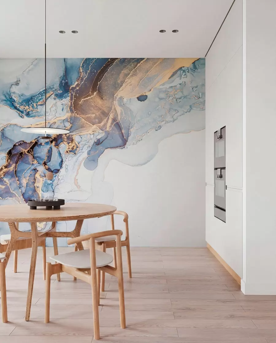 murales de pared Mármol celestial u70767d2