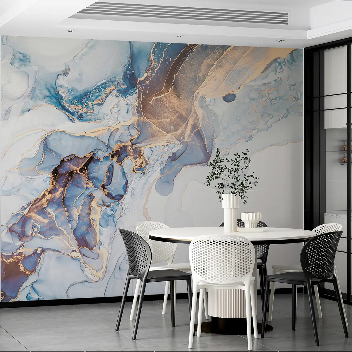 murales de pared Mármol celestial u70767d2